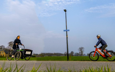 Zonder files naar je werk over de F50: vlot en veilig fietsen hero background